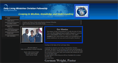 Desktop Screenshot of dailylivingministries.com